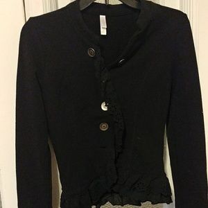 Black button up blazer style jacket